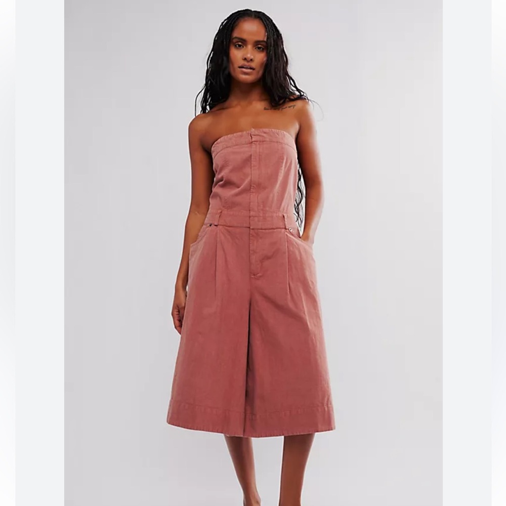 Free People Juniper Jumpsuit - Pink